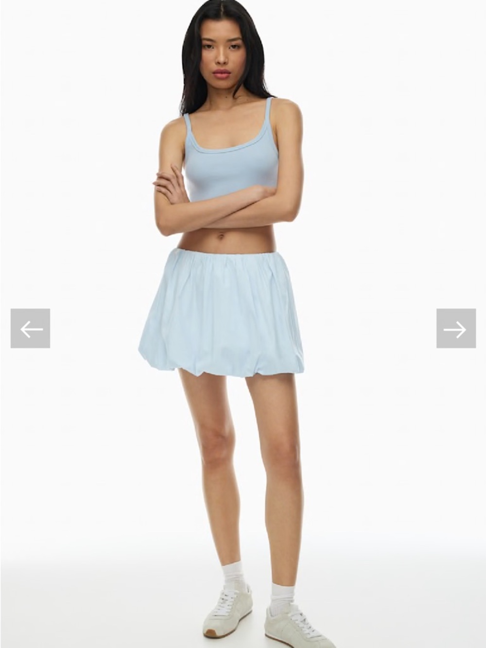 Aritzia Sunday Best Mini Bubble Skirt